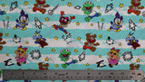 Muppet Babies Playing - 45" - 100% cotton