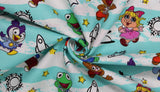 Muppet Babies Playing - 45" - 100% cotton