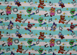 Muppet Babies Playing - 45" - 100% cotton