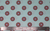 Captain America's Shield - 45" - 100% cotton