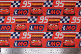 Lightning McQueen - 45'' - 100% cotton