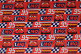 Lightning McQueen - 45'' - 100% cotton