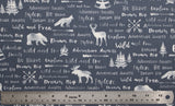 Adventure Awaits - 45" - 100% Cotton - Michael Miller