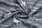 Adventure Awaits - 45" - 100% Cotton - Michael Miller