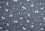 Adventure Awaits - 45" - 100% Cotton - Michael Miller