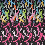 Cancer Awareness - 44/45" - 100% Cotton