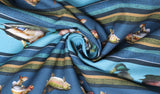 Welcome To Our Lake - 45" - 100% cotton