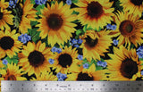 Summer Sunflowers - 44/45'' - 100% cotton