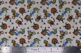 Dino Pizza Party - 44" - 100% cotton