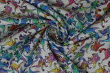 Dino Pizza Party - 44" - 100% cotton