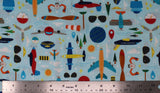 Aviation Adventures - 44" - 100% cotton