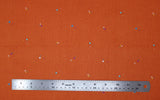 Dots on Orange - 45" - 100% Cotton