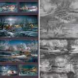 Evening Frost - 45'' - 100% cotton