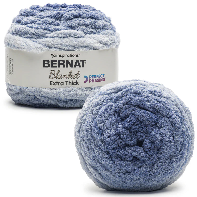 Blanket Extra Thick Perfect Phasing 600g Bernat – Len's Mill