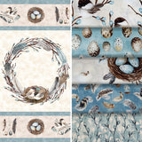 Feathered Nest - 44/45" - 100% Cotton