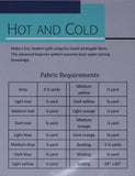 Hot and Cold - Quilting Pattern - Devoted Quilter