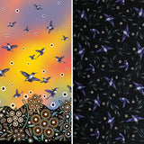 Hummingbirds - 45'' - 100% cotton