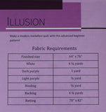 Illusion - Quilting Pattern - Devoted Quilter
