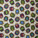 Indigenous Turtles - 45" - 100% cotton
