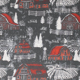 Barn - 45" - 100% Cotton