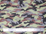 Camouflage - 45" - 100% Cotton