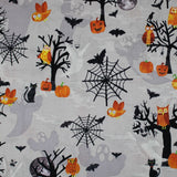 Owls in Trees - 45" - 100% Cotton