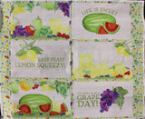 Monthly Placemats - 44" - 100% cotton