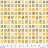 Palette Yellow - 44" - 100% cotton - Tim Holtz