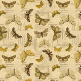 Palette Yellow - 44" - 100% cotton - Tim Holtz
