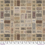 Palette Neutral - 44" - 100% cotton - Tim Holtz