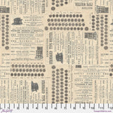 Palette Neutral - 44" - 100% cotton - Tim Holtz