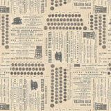 Palette Neutral - 44" - 100% cotton - Tim Holtz