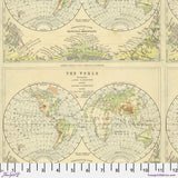 Palette Green - 44" - 100% cotton - Tim Holtz