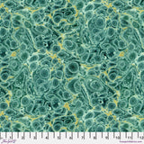 Palette Teal - 44" - 100% cotton - Tim Holtz