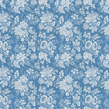 Palette Blue - 44" - 100% cotton - Tim Holtz