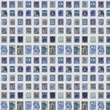 Palette Indigo - 44" - 100% cotton - Tim Holtz