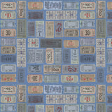 Palette Indigo - 44" - 100% cotton - Tim Holtz