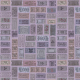 Palette Purple - 44" - 100% cotton - Tim Holtz