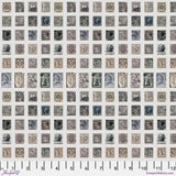 Palette Charcoal - 44" - 100% cotton - Tim Holtz