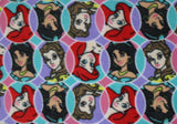 Disney Princess - 58/60" - 100% Polyester Fleece