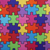 Puzzle Design - 44/45" - 100% Cotton