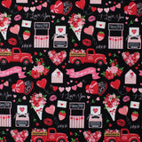 Falling in Love - 45" - 100% Cotton