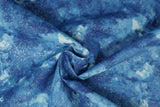 Marbled Cotton with Glitter - 44" - 100% Cotton