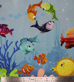 Under The Sea - 44'' - 100% cotton