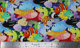 Under The Sea - 44'' - 100% cotton