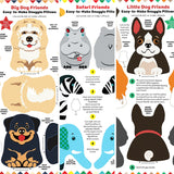 Snuggle Pillows - 36x45" Panel - 100% Cotton
