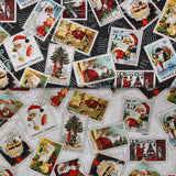 St. Nicholas Santa Stamps - 45" - 100% cotton
