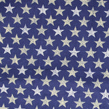 Stars on Navy - 44/45" - 100% Cotton