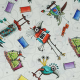 Steampunk Stitchery - 44/45" - 100% Cotton