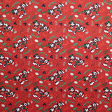 Winter Holiday IV Mickey Noel - 45" - 100% cotton